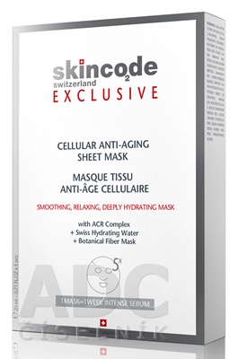 SKINCODE EXCLUSIVE Cellular Anti-Aging sheet mask