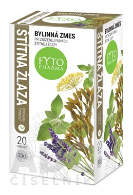 FYTO Bylinná zmes ŠTÍTNA ŽĽAZA