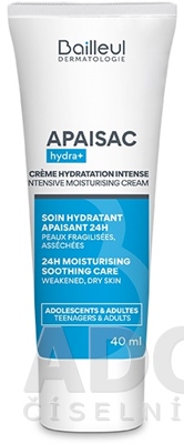 Apaisac Intenzívny hydratačný krém - Bailleul