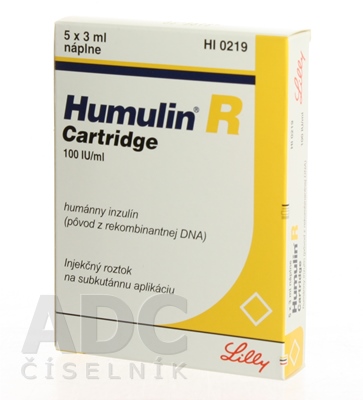 HUMULIN R CARTRIDGE
