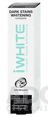 iWHITE DARK STAINS Bieliaca zubná pasta