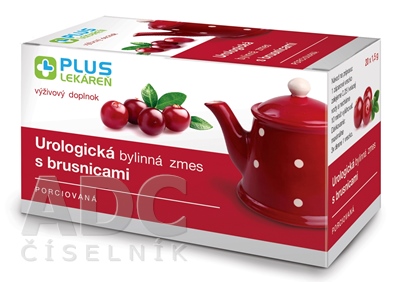 PLUS LEKÁREŇ Urologická bylinná zmes s brusnicami