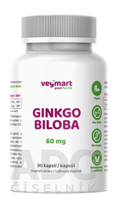 vegmart GINKGO BILOBA 60 mg