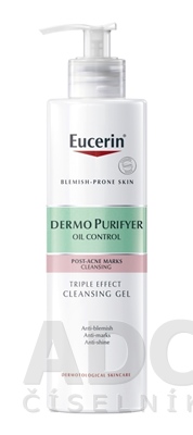 Eucerin DERMOPURE Exfoliačný čistiaci gél