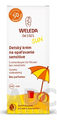 WELEDA SUN Detský krém na opaľovanie SPF 50