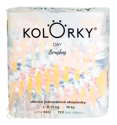 KOLORKY DAY Štetce L