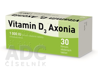 Vitamin D3 Axonia 1 000 IU