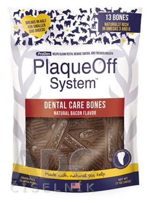 ProDen PlaqueOff Dental Care Bones Bacon Flavour