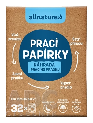 Allnature Pracie papieriky