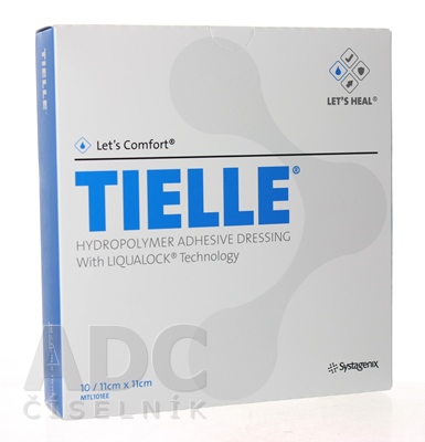 TIELLE hydropolymérový obväz lepivý