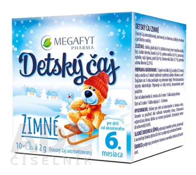MEGAFYT Detský čaj ZIMNÝ