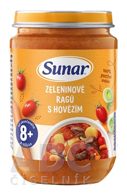 Sunar ZELENINOVÉ RAGU S HOVÄDZÍM