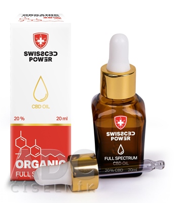 SwissCBDpower Full Spectrum CBD OIL 20%