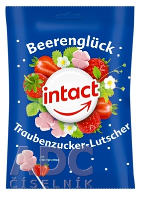 INTACT HROZNOVÝ CUKOR Lízanky