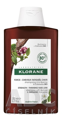 KLORANE SHAMPOOING À LA QUININE & EDELWEISS BIO