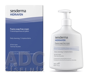 sesderma HIDRAVEN Penivý krém bez mydla
