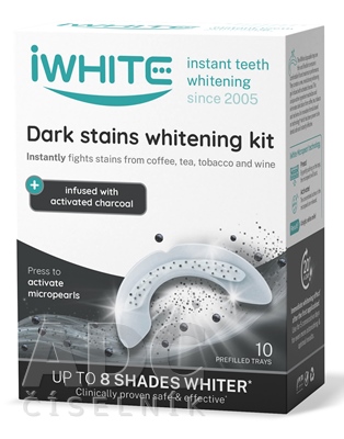 iWHITE DARK STAINS Sada na bielenie zubov