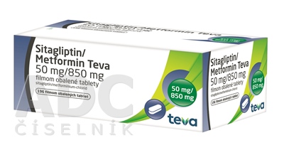 Sitagliptin/Metformin Teva 50 mg/850 mg