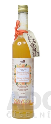 NaturProdukt Sirup Pomarančový s kardamómom