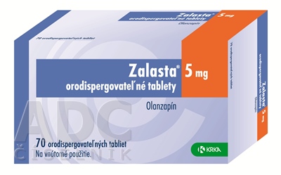 Zalasta 5 mg orodispergovateľné tablety