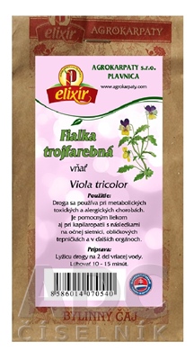 AGROKARPATY FIALKA TROJFAREBNÁ vňať