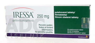 IRESSA 250 mg filmom obalené tablety