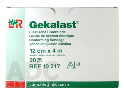 GEKALAST HYDROF. ELAST. FIXAČNÝ OBVAZ 12cmx4m