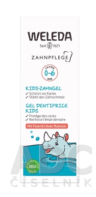 WELEDA Detský zubný gél s fluoridom
