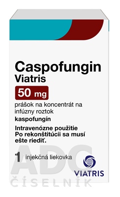 Caspofungin Viatris 50 mg (Mylan)