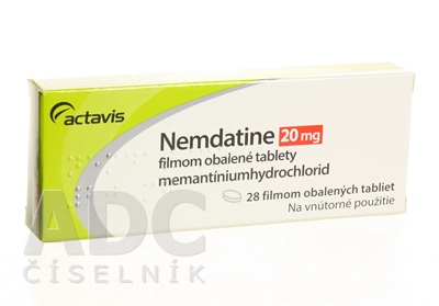 Nemdatine 20 mg filmom obalené tablety