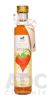 NaturProdukt Sirup Jahodový s vitamínom C