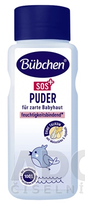BUBCHEN SOS+ PÚDER proti začervenaniu