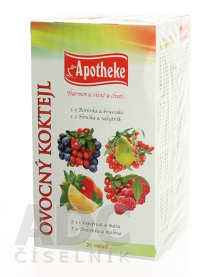 APOTHEKE PREMIER SELECTION ČAJ OVOCNÝ KOKTEJL