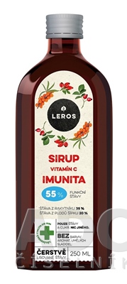 LEROS Sirup Vitamín C Imunita