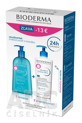 BIODERMA Atoderm BALÍK Krém Ultra + Sprchový gel