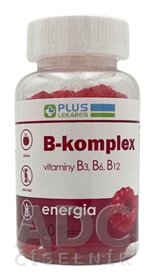 PLUS LEKÁREŇ B-komplex - vitamíny B3, B6, B12