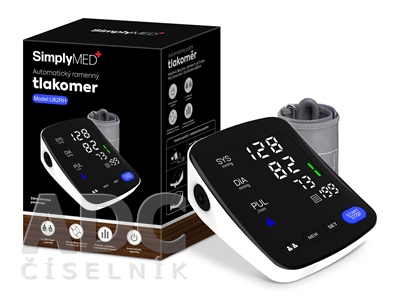 SimplyMED Automatický ramenný tlakomer