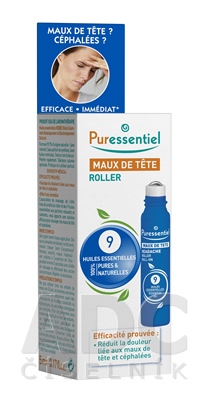 PURESSENTIEL Roll-on pri bolesti hlavy