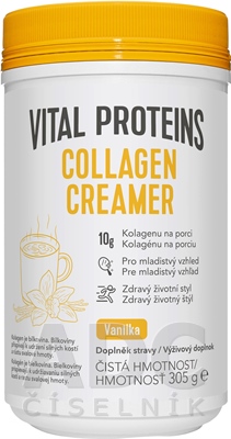 VITAL PROTEINS COLLAGEN CREAMER Vanilka