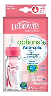 Dr.BROWN´S DOJČENSKÁ FĽAŠA OPTIONS+ 120 ml DUOPACK