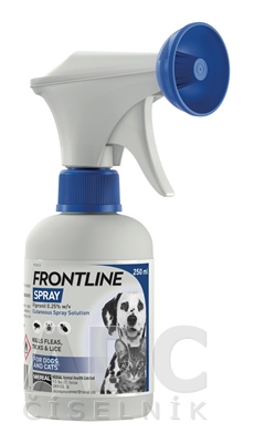 FRONTLINE SPRAY 2,5 mg/ml kožný sprej, roztok