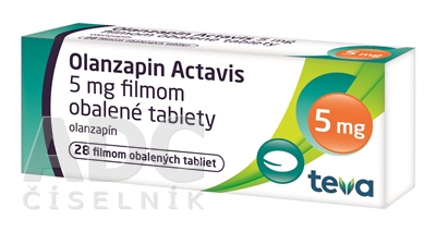 Olanzapin Actavis 5 mg
