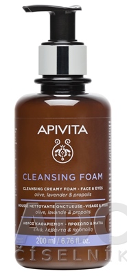 APIVITA CLEANSING CREAMY FOAM – FACE & EYES