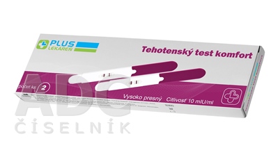 PLUS LEKÁREŇ Tehotenský test Komfort