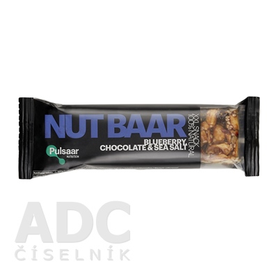 Pulsaar NUT BAAR Blueberry, Chocolate & Sea Salt
