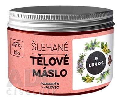 LEROS ŠĽAHANÉ TELOVÉ MASLO ROZMARÍN & BORIEVKA