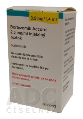 Bortezomib Accord 2,5 mg/ml