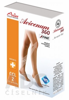 AVICENUM 360 FINE Stehenné pančuchy, Micro