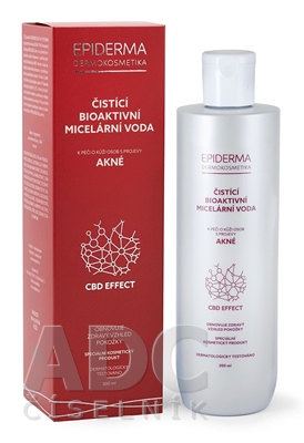 EPIDERMA ČISTIACA BIOAKTÍVNA MICELÁRNA VODA