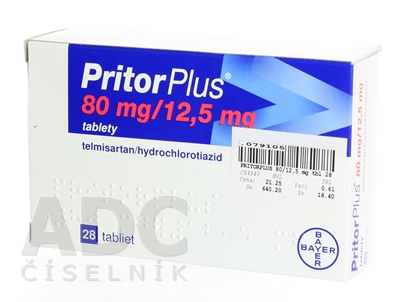 PritorPlus 80 mg/12,5 mg tablety